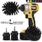 Drill Brush Power Scrubber By Useful Products 5 in W 5 in L Brush, Black K-42OS-2L-QC-DB - alternate 2
